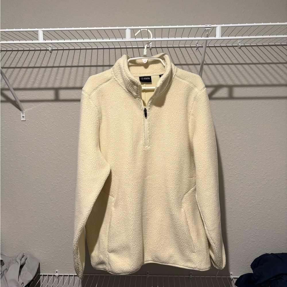 Cuts Clothing Cream Men's Sweater